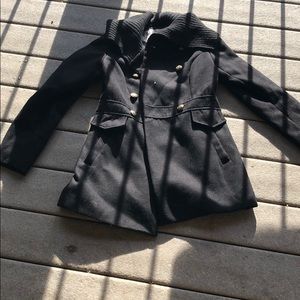 Black fleece jacket